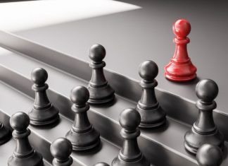 servant - red chess