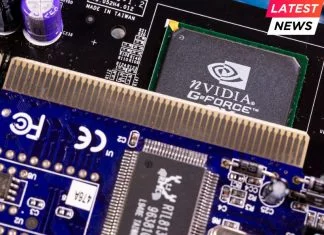 Nvidia Shrugs Off China Setback With Strong Quarterly Growth AI - NVIDIA GeForce chip and printed circuit board PCB