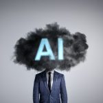 Reimagining Employment: Navigating the Promises and Perils of Artificial Intelligence AI cloud head
