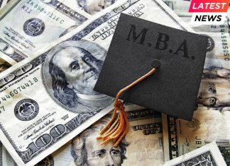 MBA grad cap on cash