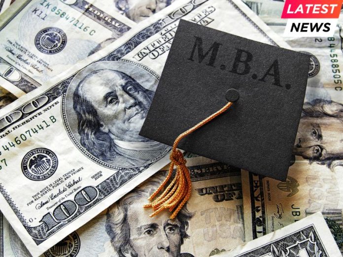 MBA grad cap on cash