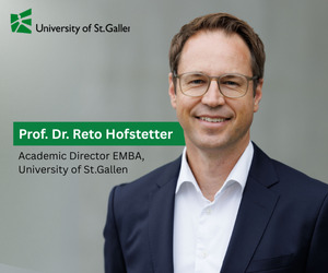 Dr. Reto Hofstetter, Academic Director of the IEMBA