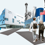 Trump’s War on USA Universities Evokes the Old Ideology: A Threat to Diversity and Free Speech Students walking towards University in US