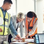 Business people planning for incident