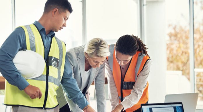 Business people planning for incident