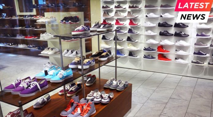 Shoe Giants Urge Trump to Roll Back Tariffs Amid Industry Crisis interior picture of a shoe store