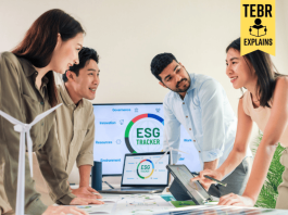 Understanding ESG: Why Environmental, Social, and Governance Factors Matter Team discussing environmental sustainable governance in the office