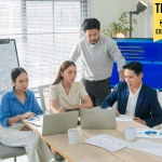 What is a Business Incubator? How Ideas Become Companies Colleagues having a meeting in office boardroom asian young businessman lead his team to discuss their projects Businesswoman and businessman leading a meeting in office.Business incubator concept