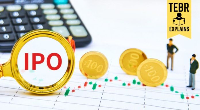 The magnifying glass on the desktop says IPO