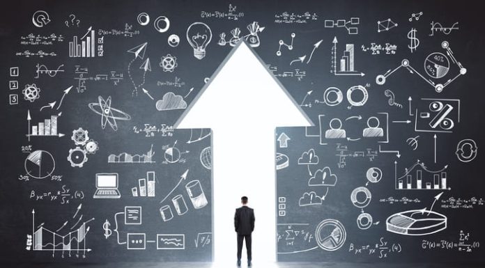 The Importance of Planning Your Business Exit in Advance Business idea sketch and businessman in arrow exit