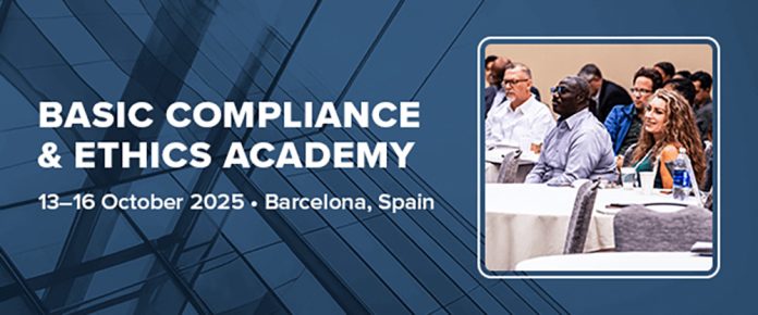 Applied Compliance Education, Networking & Certification in Barcelona - SCCE
