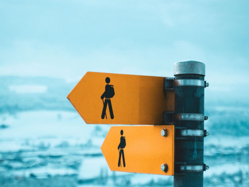 Decision - left and right 