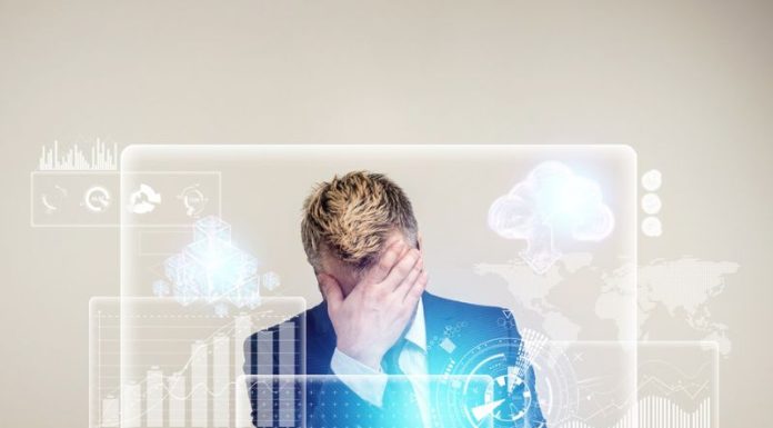 Emotional - man, palm on his face