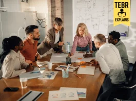 startup team planning for a new product fit in the market