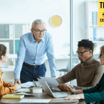 Lean Startup Methodology Explained for Entrepreneurs and Founders Startup founder and entrepreneur having a meeting with the team