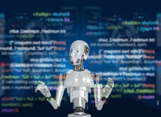 How Vibe and Agentic Coding Signal the Next (not only Software) Revolution Robot programmer that uses artificial intelligence in data processing programming and coding digital technology with a large database Software development