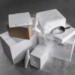 Dry Ice Pack for Shipping: Safe, Eco Choice-Tempk various dry ice packaging styrofoam boxes inside cardboard boxes for shipping.