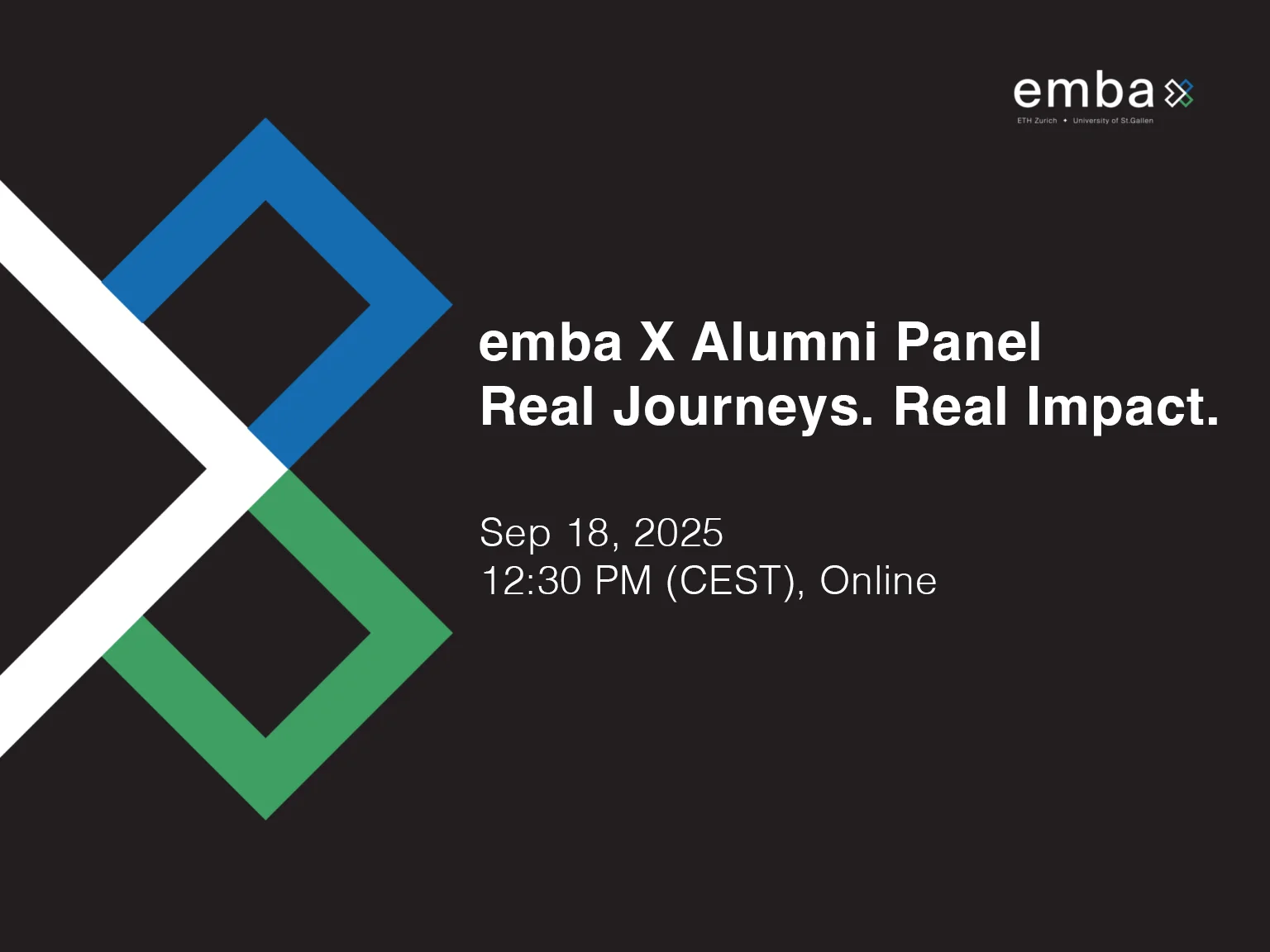 emba X Alumni Panel