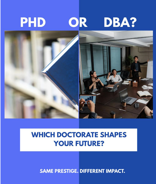 PHD or DBA