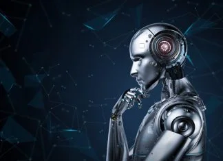 The Better Boards Podcast Series: Can AI Make Better Business Decisions? Better board podcast. AI robot thinking