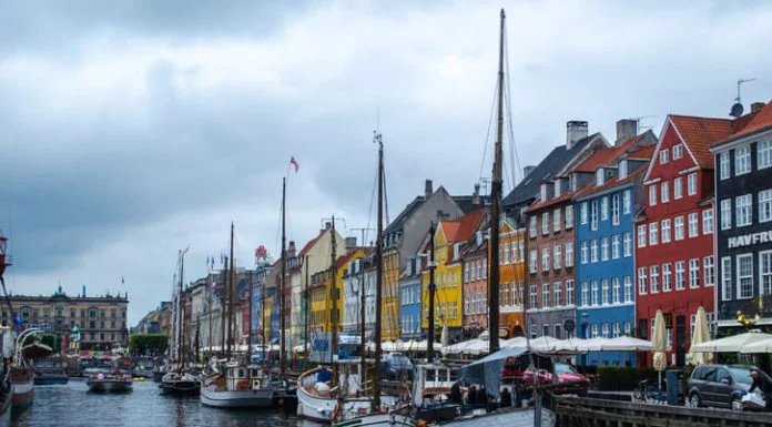 European during summer time in Copenhagen