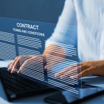 Digital contract that describes the working and graphic conditions
