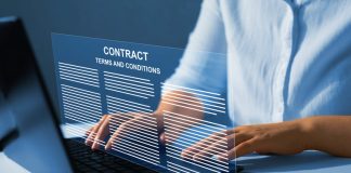 The Rise of AI-Driven Contract Redline Software: Why Spellbook is Leading the Charge Digital contract that describes the working and graphic conditions