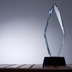 Crystal trophy