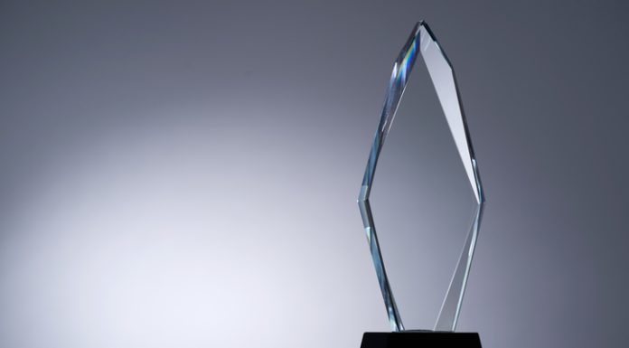 Crystal trophy