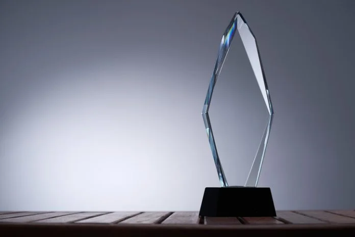 Crystal trophy