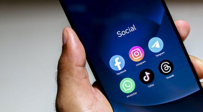 Social media icons. tiktok, facebook, instagram, twitter