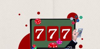 How the New Generation of Reward Systems are Gratifying iGamers Composite photo collage of hand hold macbook device online slot casino gamble game chip money prize reward