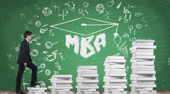 Student choosing between MBA