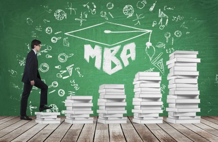Student choosing between MBA