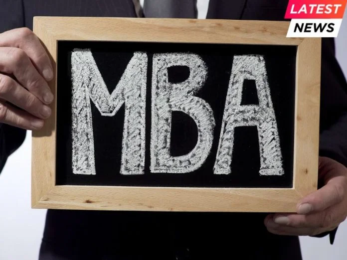 LinkedIn - MBA written on blackboard LinkedIn - MBA written on blackboard