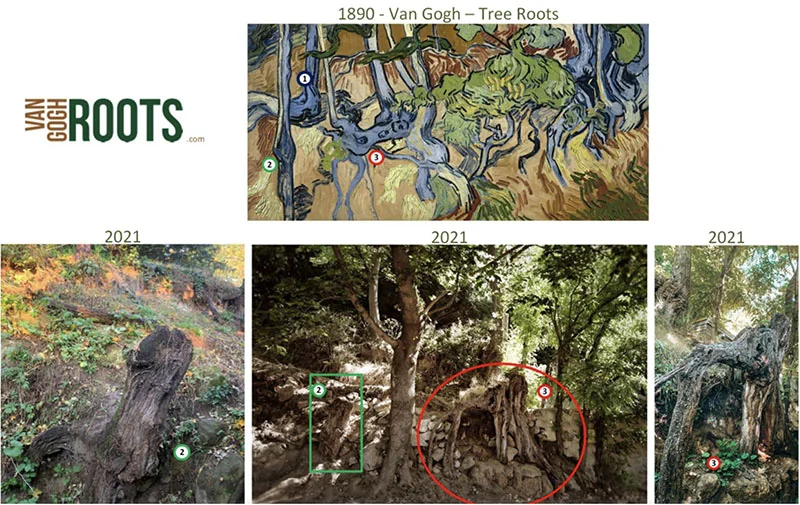 When Van Gogh shows up in your Backyard