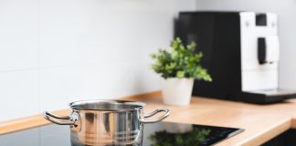 The Smart Choice for Modern Kitchens: Exploring Electric Induction and Induction Stove Cost Pot in the kitchen on the induction stove.