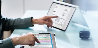 The 10 Leading OCR Solutions Reshaping Accounts Payable in 2025 Electronic Invoice Spreadsheet Software, OCR and Corporate Invoice On Computer