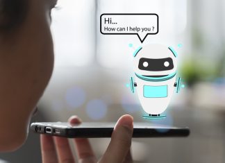 Ai answering a call of a customer