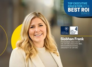 Siobhan Frank, Oxford Executive MBA