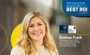 Siobhan Frank, Oxford Executive MBA
