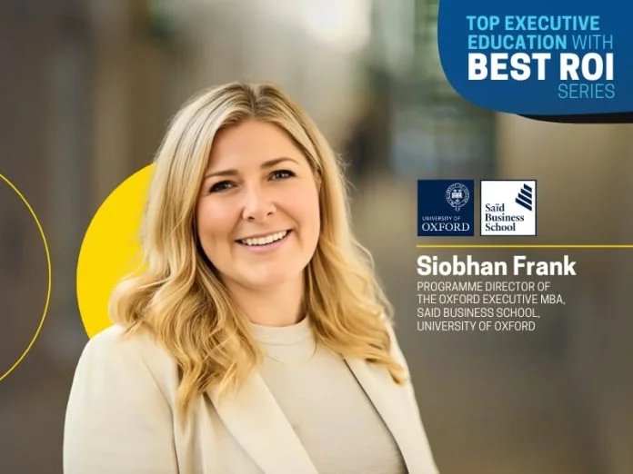 Siobhan Frank, Oxford Executive MBA