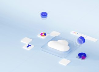 Understanding Cloud Models: What is IaaS, PaaS, and SaaS? a computer screen with a cloud shaped object on top of it