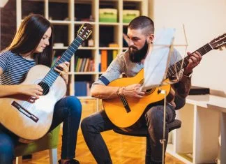 Guitar lesson