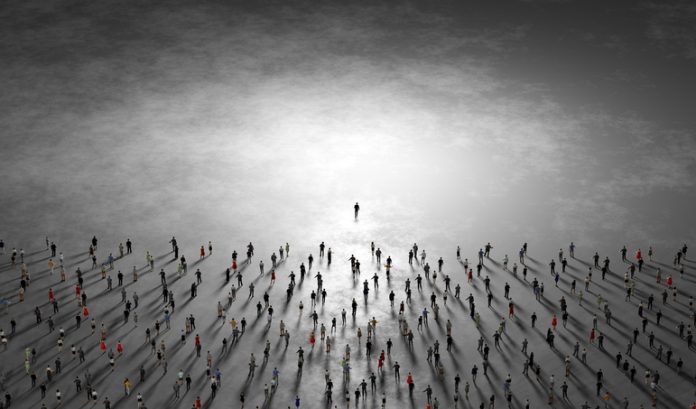 Crowd of people, diverse community the Leader Everyone Wants to Follow