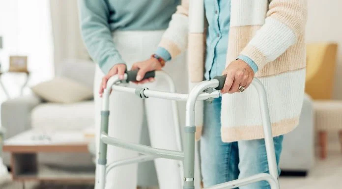 From Independence to Recovery: Why Seniors in Toronto Choose Medical Equipment Rentals Equipment - Woman, hands and walker