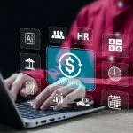 Paylocity Cost: Complete Breakdown of Plans and Value for Businesses Paylocity Pricing Payroll business finance management, Automatic salary payment system concept, Businesswomen use technology for payment salary, Financial, Accounting.