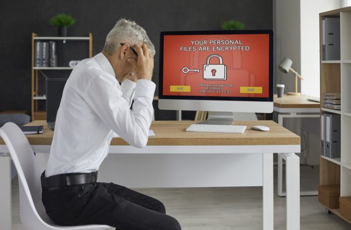 Man's computer has been hacked by Cyber Ransoms