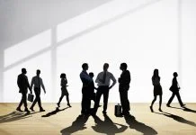 Business People Team Connection and negotiation