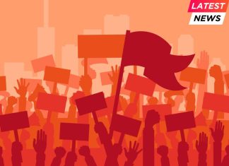 Campus Protests Spread as Students Push Back Against Trump Higher-Ed Policies Students - Concept for protest